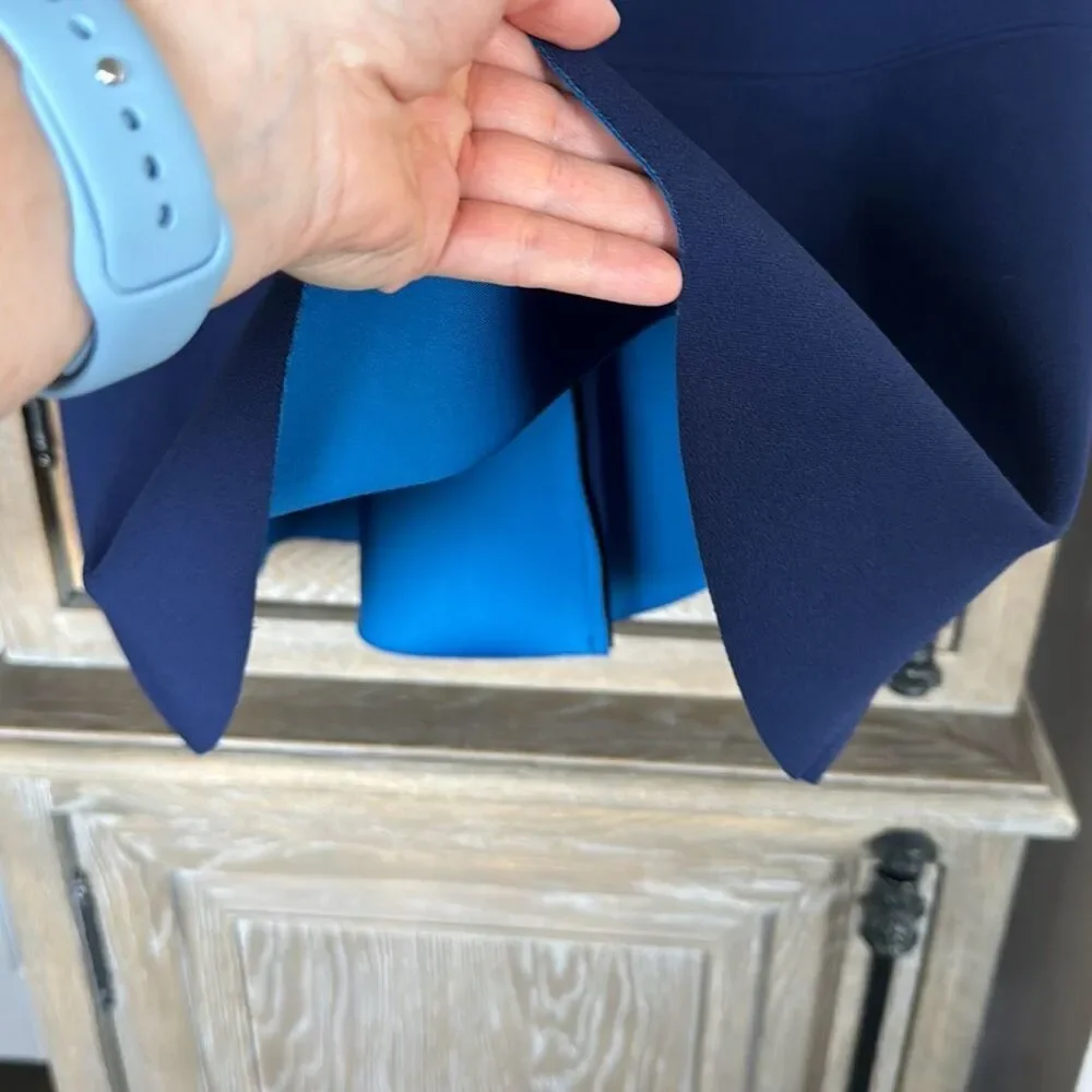 Sandro Paris Remind Blue Dress size 3 - Picture 10 of 13